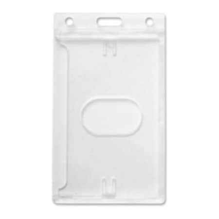 Baumgartens Baumgartens Rigid PC Vertical Holder Clear 25/Pack 68140
